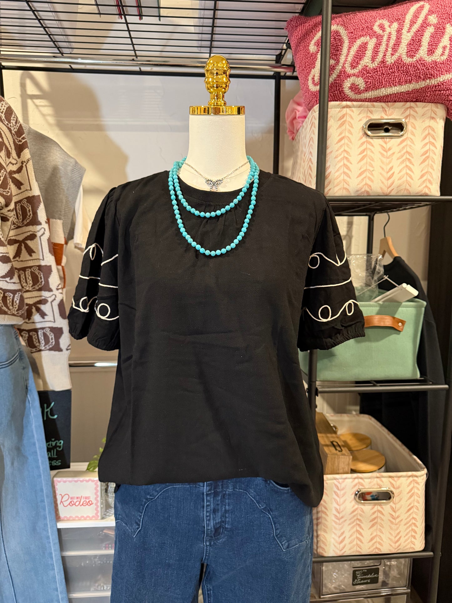 Loopty Lariat Top