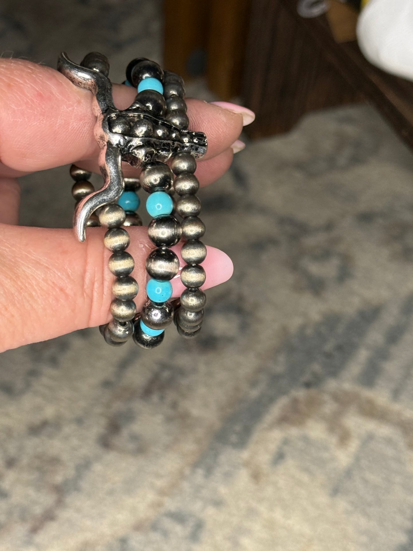 Longhorn Trail Stretch Bracelet