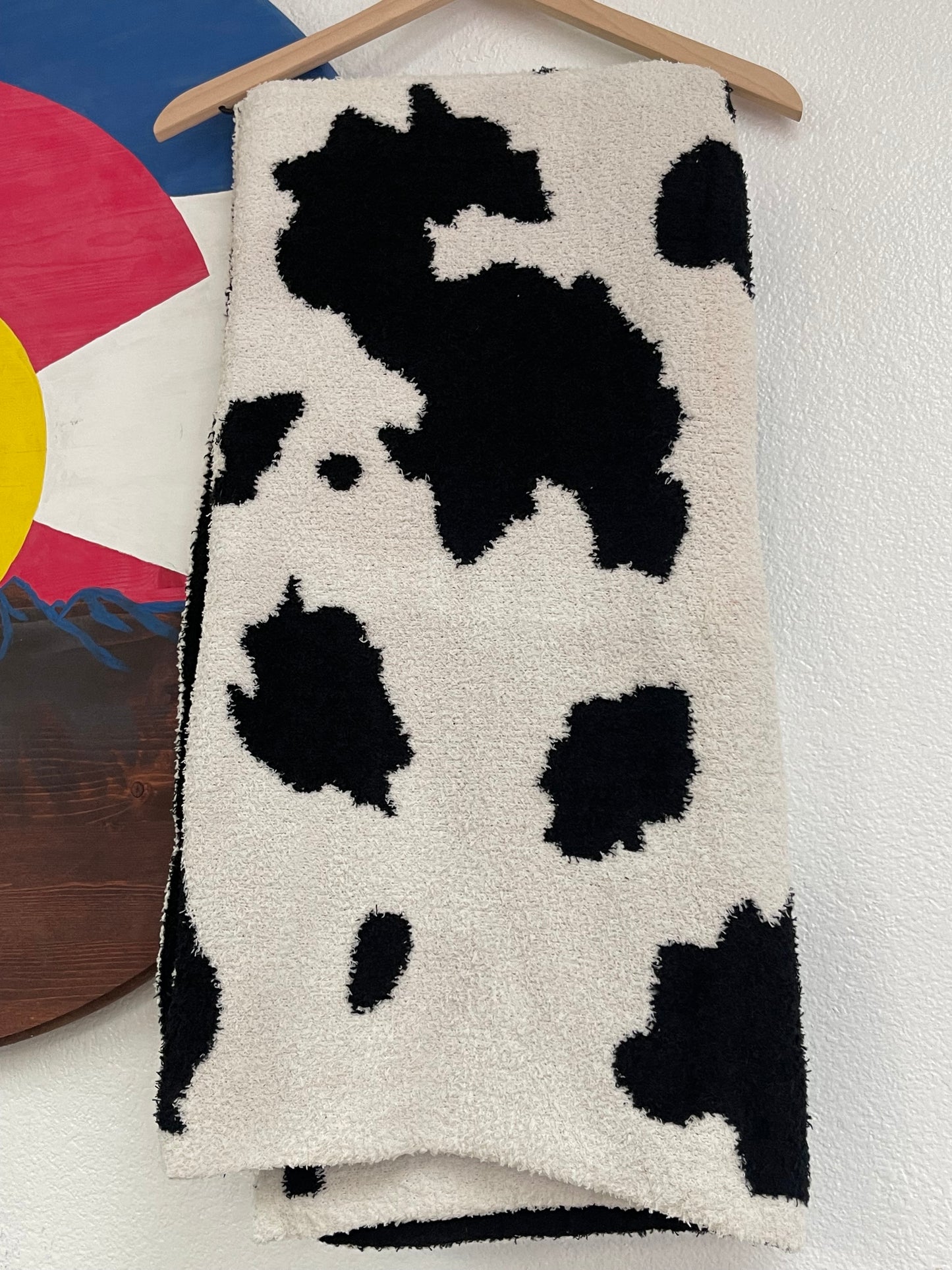 Cow Print Blanket