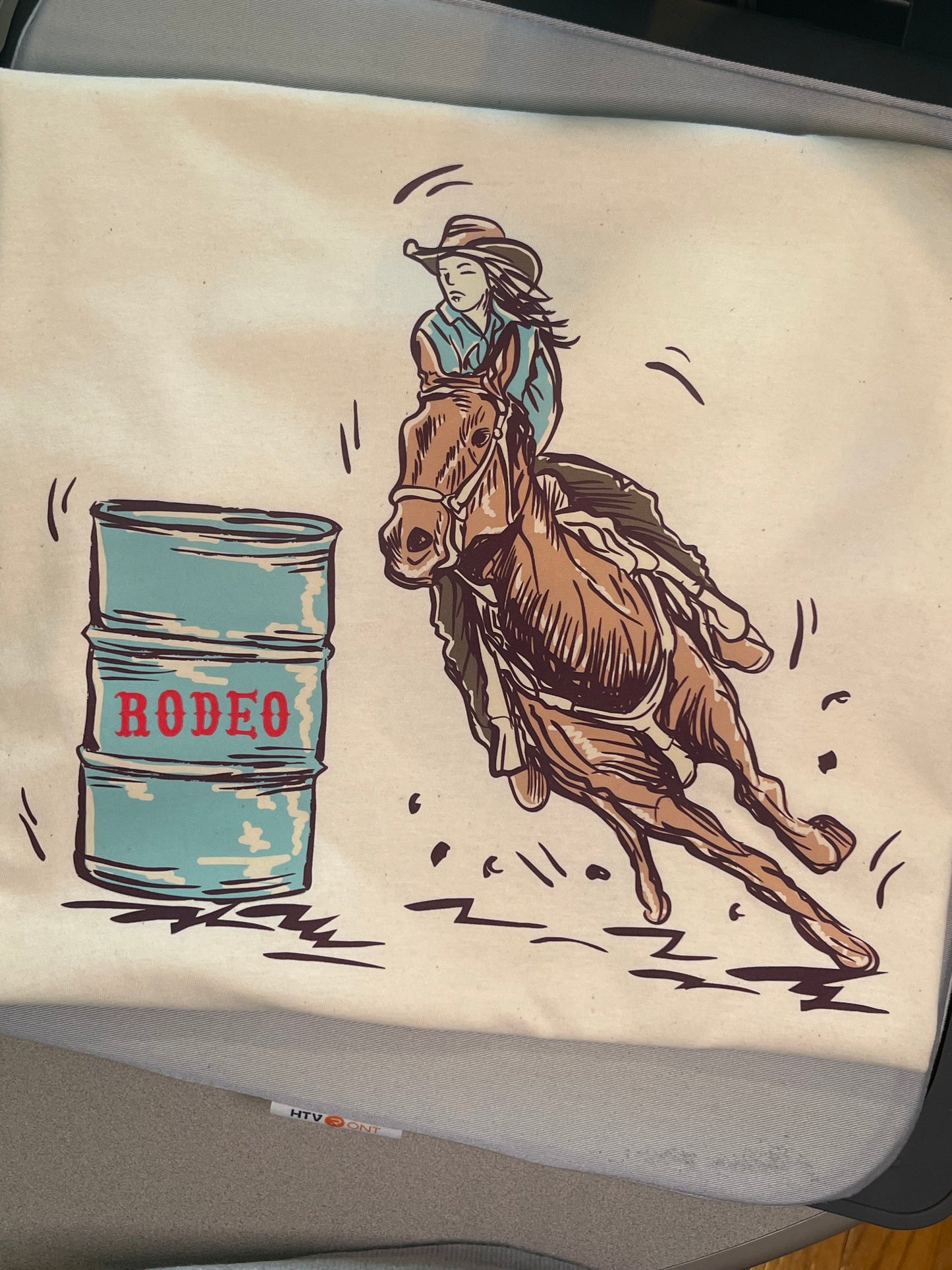Barrel Racer Rodeo