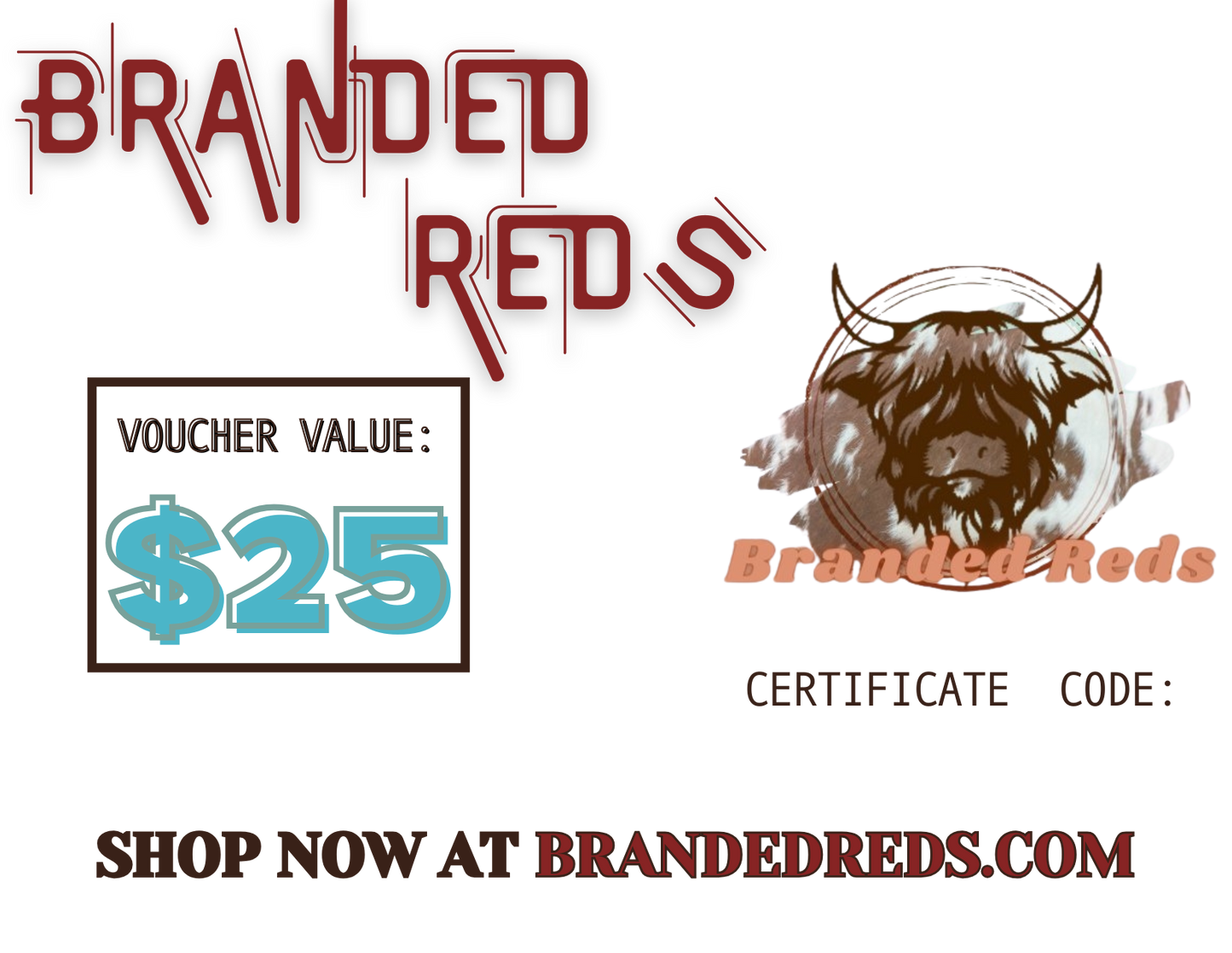 Branded Gift Card - $25