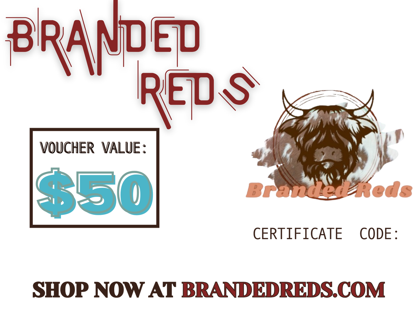 Branded Gift Card - $50