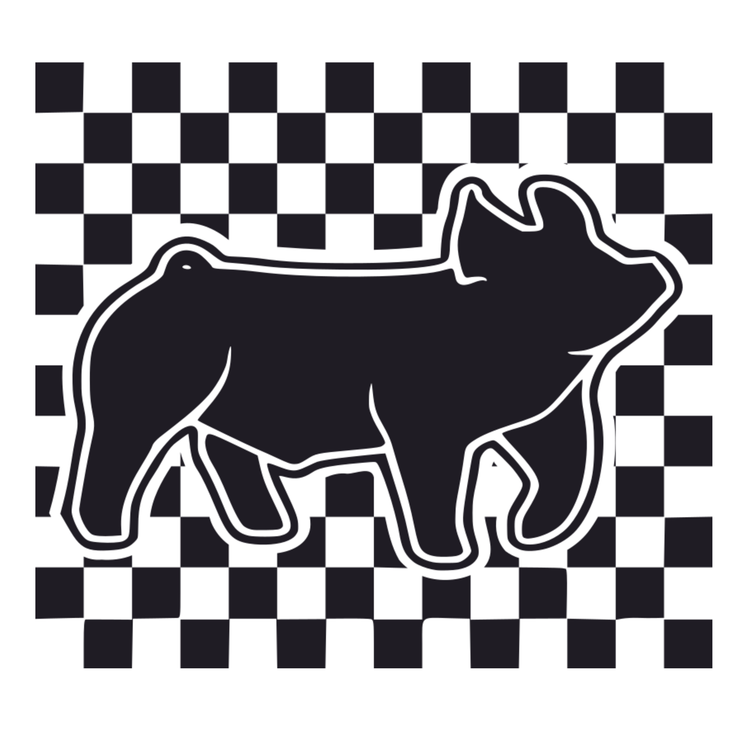 Checker Pig