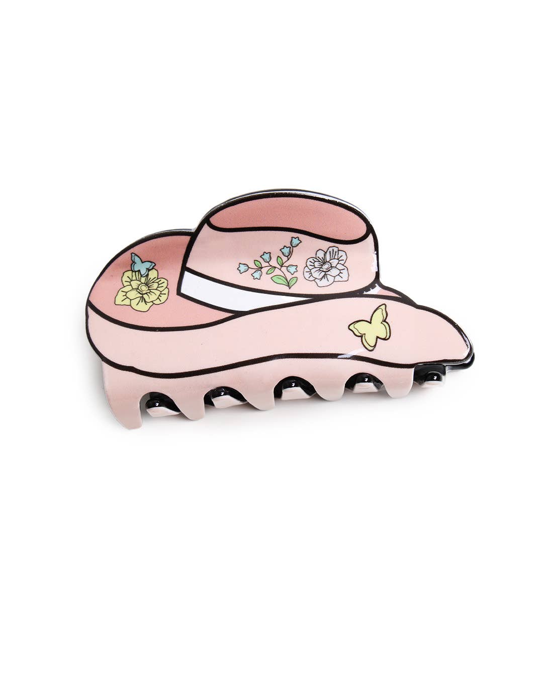 Cowgirl Hat Claw Clip