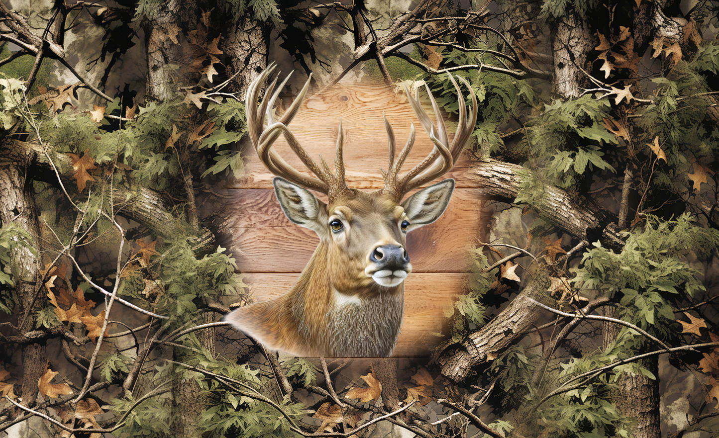 Camo Buck Cooler