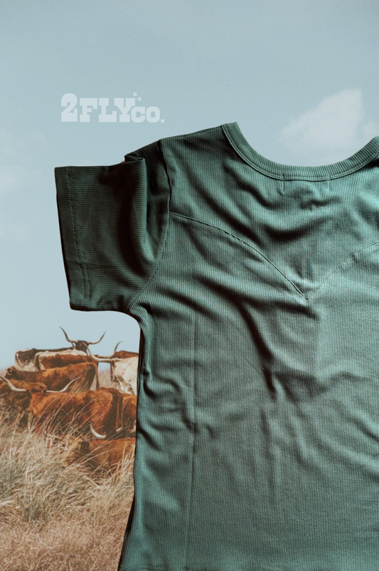 Sagebrush Henley Rib Tee