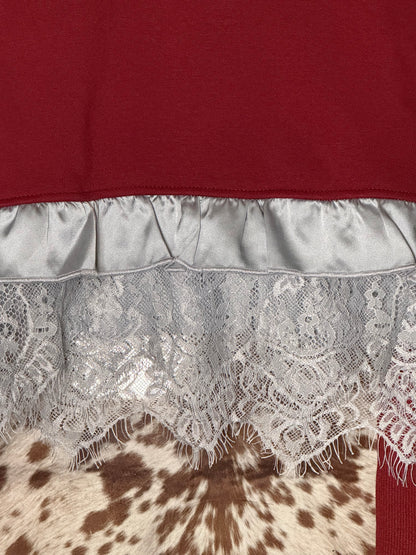 Runaway Romance Ruffle Sweatshirt