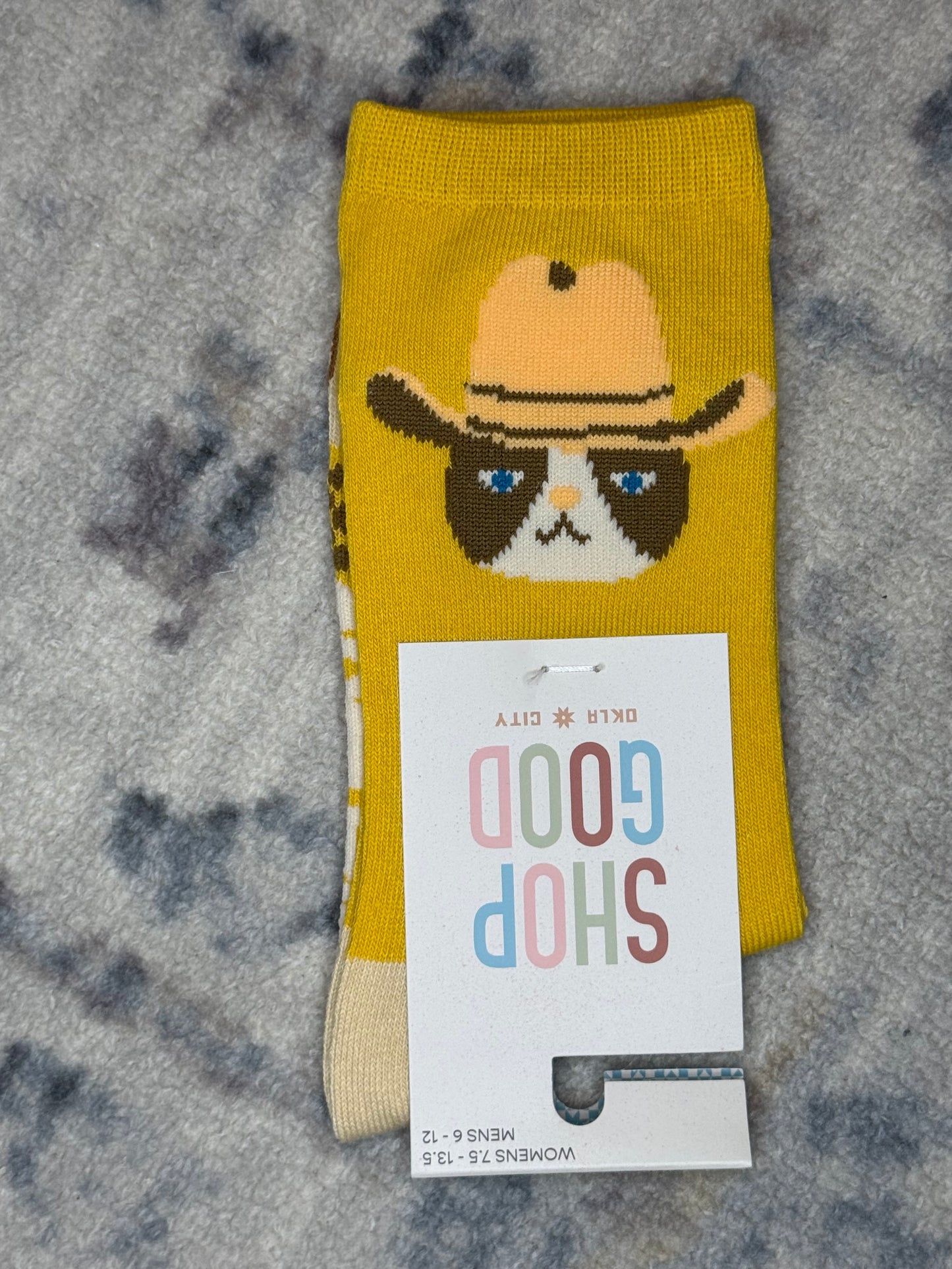 Meowdy Partner Western Socks