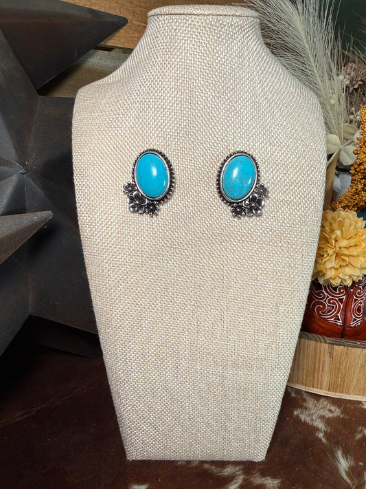 Turquoise Wildflower Western