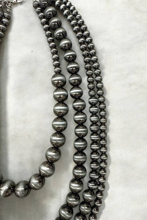 4 Layer Navajo Pearl Necklace