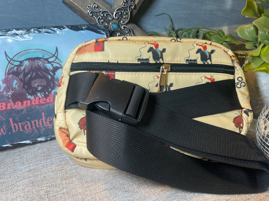 Vintage Western Crossbody Bag