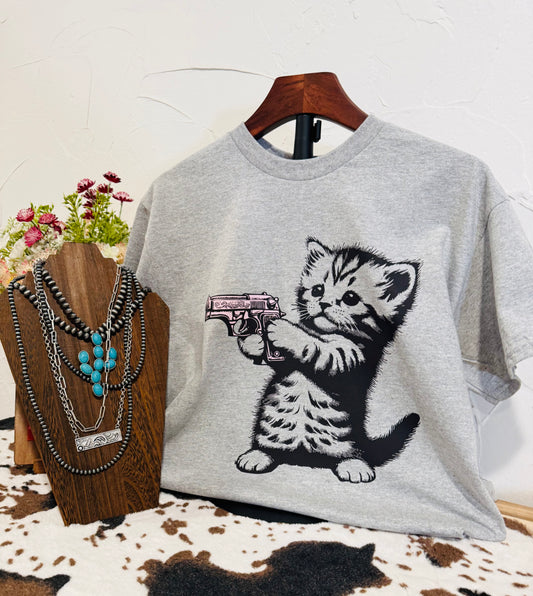 Pistol Packin’ Kitten