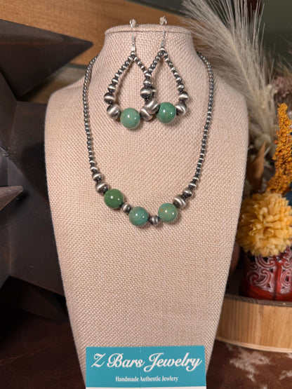 Sagebrush Sterling Silver & Turquoise Set