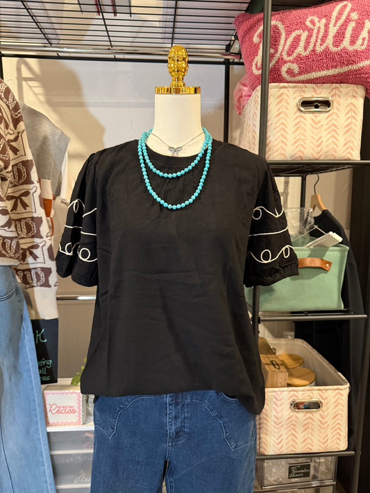 Loopty Lariat Top