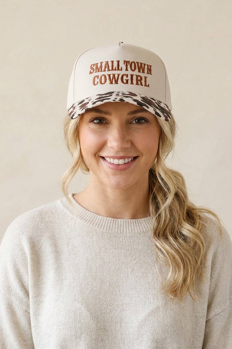 Small Town Cowgirl Cap