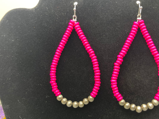 Pink Faux Navajo Perl