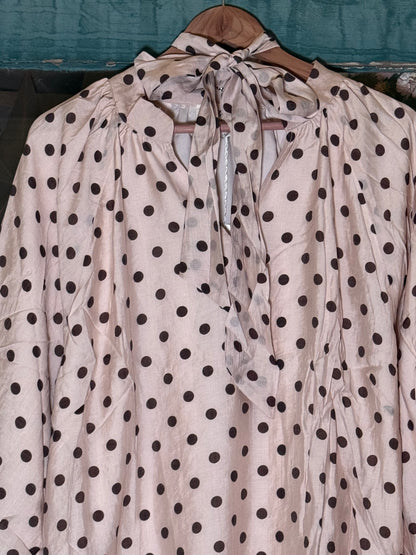 Pretty in the Prairie Polka Dot Top