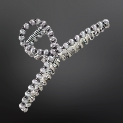 Western Navajo Pearl Inspired Hair Clip