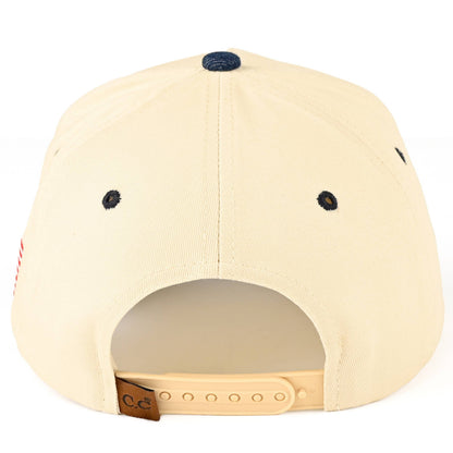 God Bless America Two Tone Trucker Cap