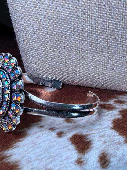 Rhinestone Rodeo Sparkle Cuff Bracelet