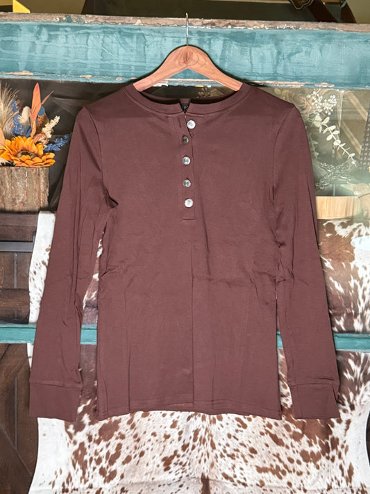 Saddle Up Concho Henley