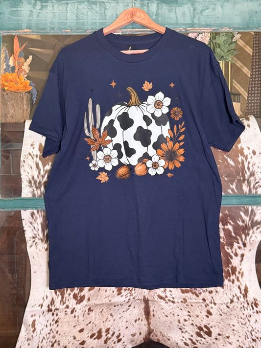 Cowhide & Cactus Fall Graphic Tee