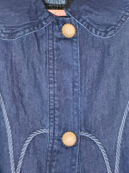 Sundown Sweetheart Denim Top
