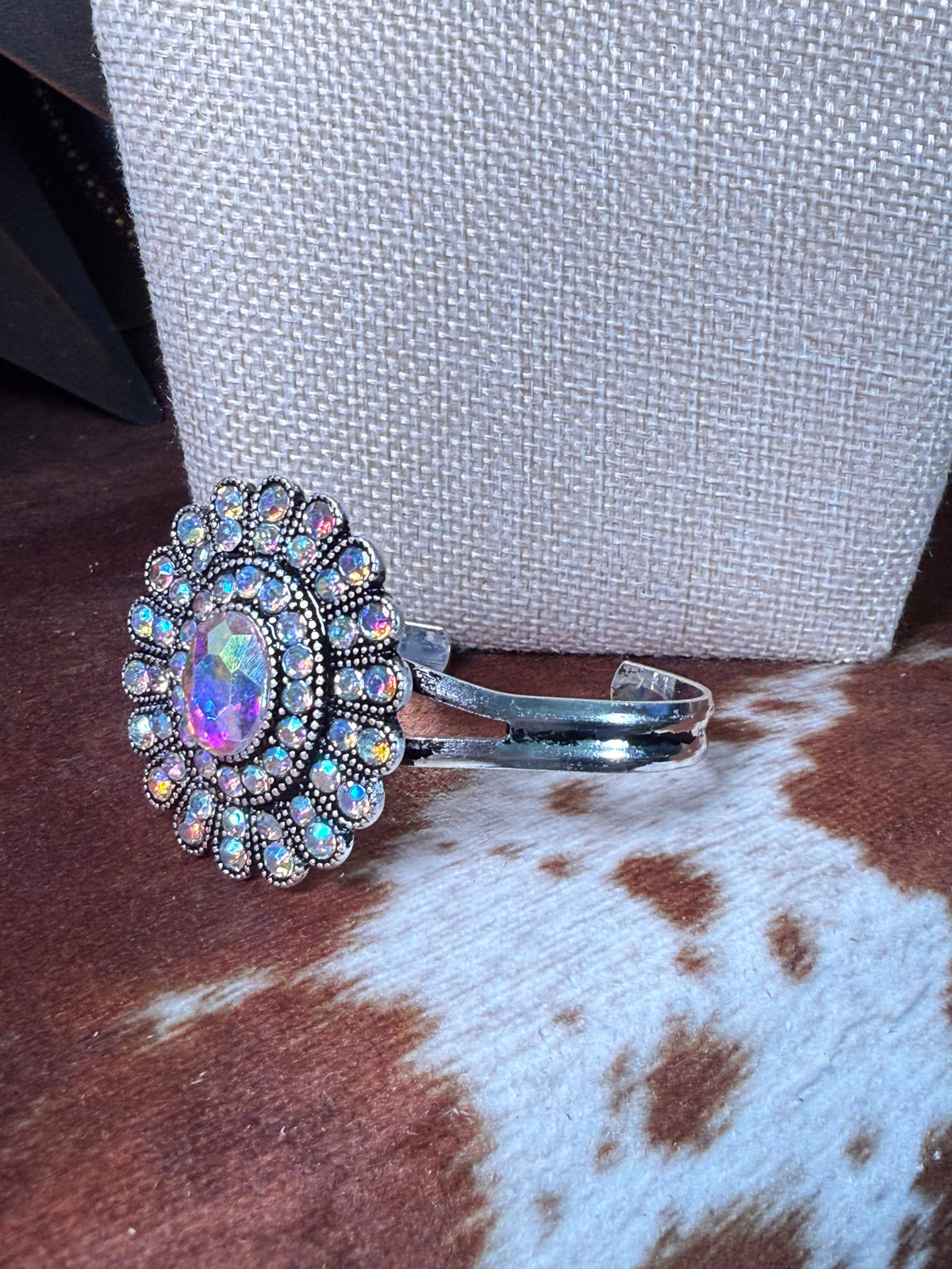 Rhinestone Rodeo Sparkle Cuff Bracelet
