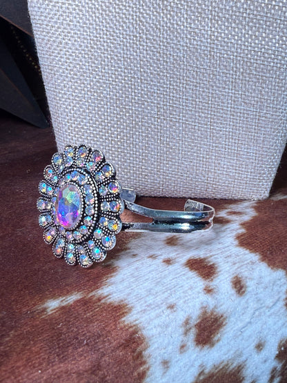 Rhinestone Rodeo Sparkle Cuff Bracelet