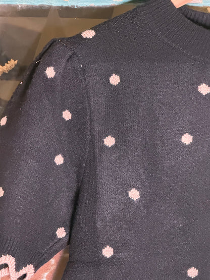 Sweet on the Range Scallop Sweater Top