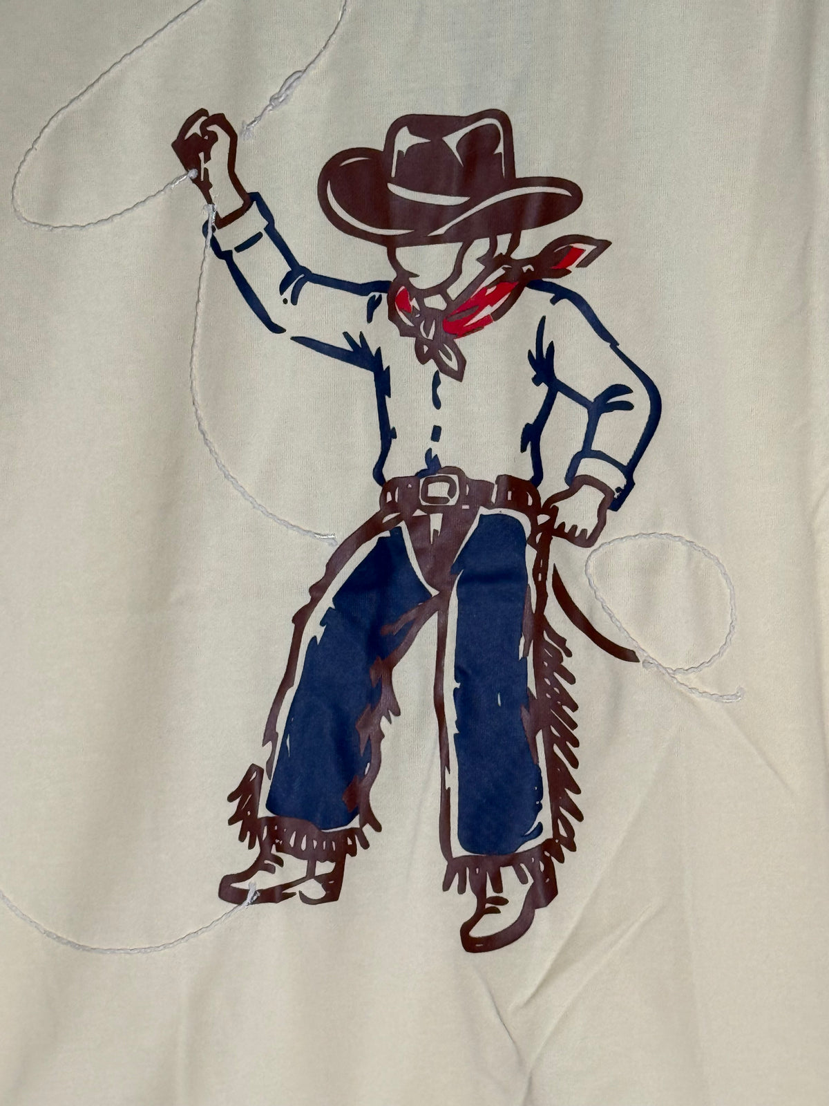 Rope & Ride Cowboy Long Sleeve Top