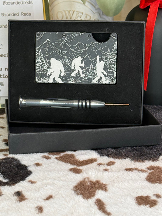 Sasquatch Clip Wallet