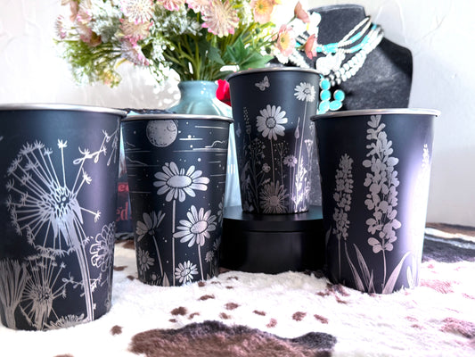Floral Fun Solo Cup Set