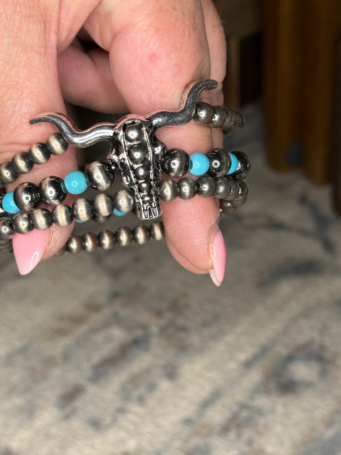 Longhorn Trail Stretch Bracelet