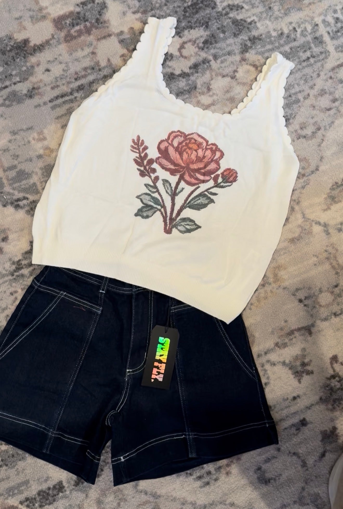 Wildflower Trails Sweater Tank