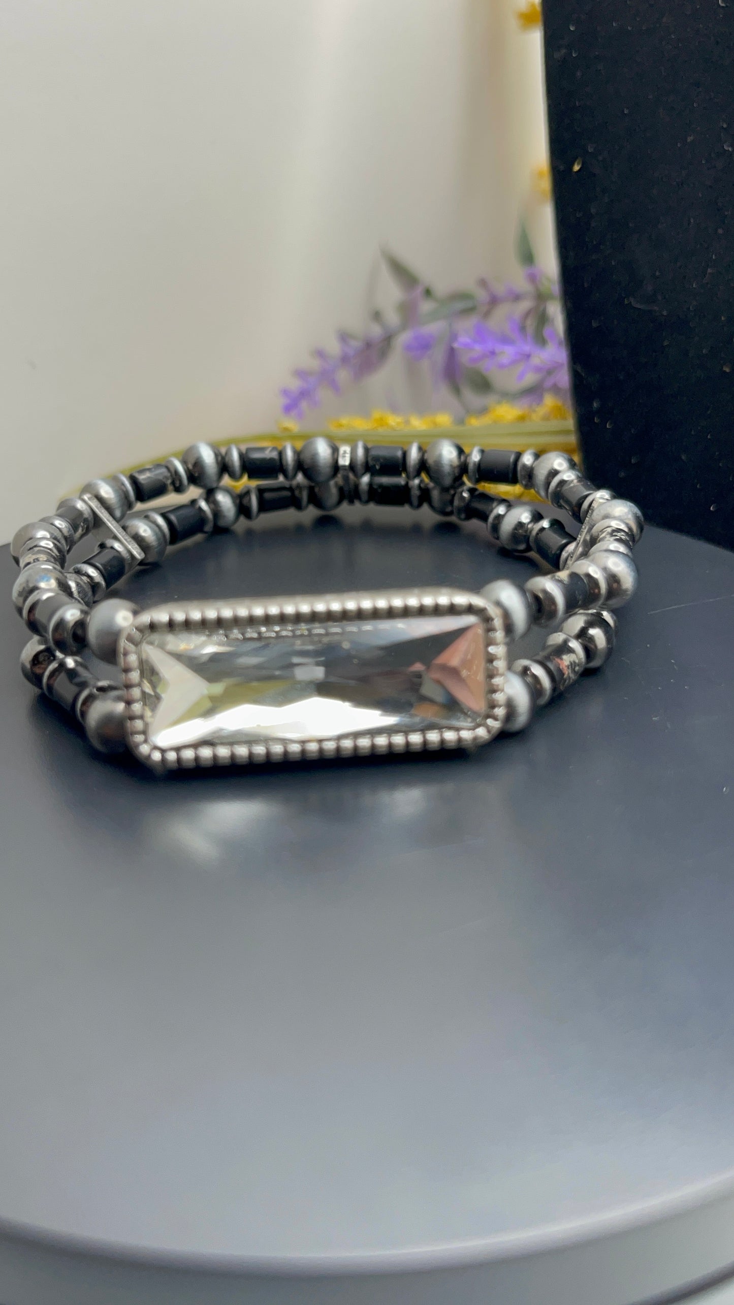 Stretch Crystal Black