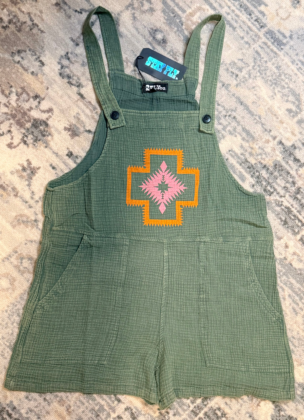 Desert Trails Aztec Western Romper