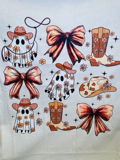 Ghost w/ Bows Tee
