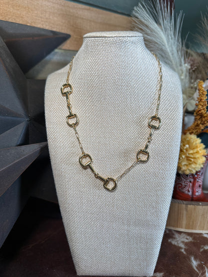 Golden Reins Snaffle Bit