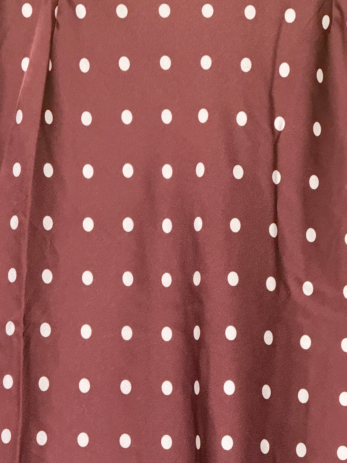 Plum & Dots Satin Skirt