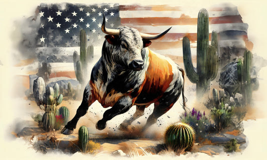 Bull in the Desert Cooler
