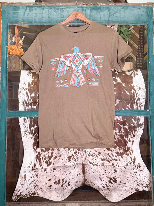 Desert Thunderbird Western Graphic Tee
