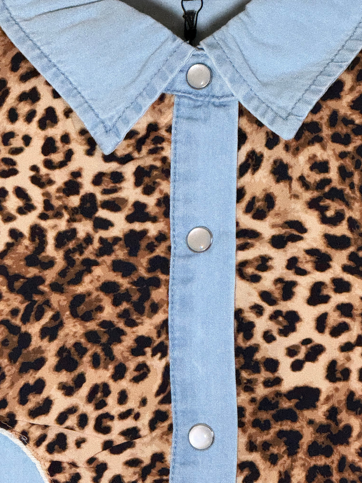 Wild Side Pearl Snap Top