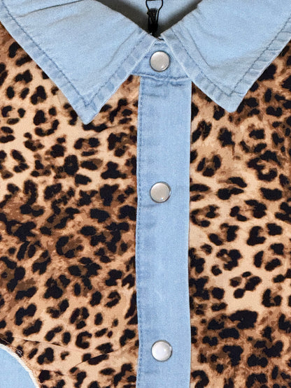 Wild Side Pearl Snap Top