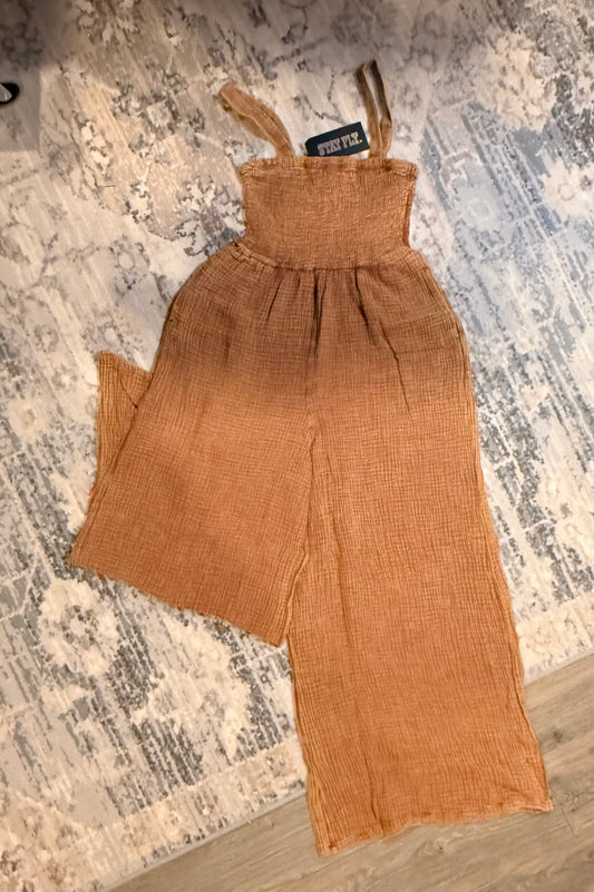 Wild West Cotton Romper