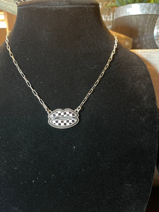 Checker Style Lips
