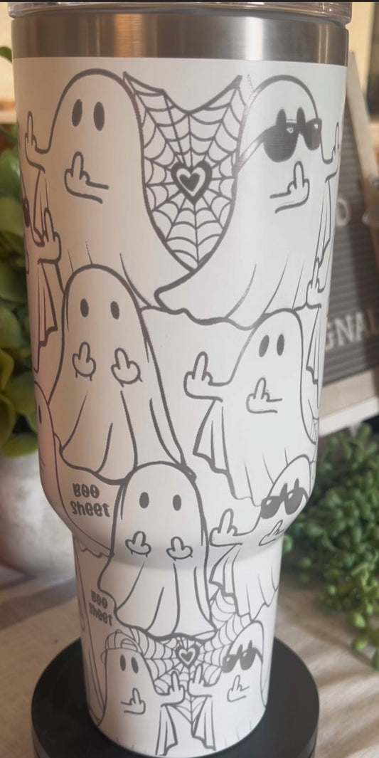Boo Sheets Tumbler
