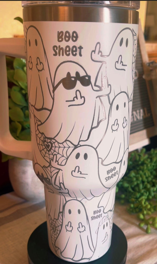 Boo Sheets Tumbler