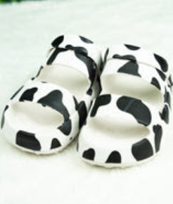 Cow Print  Sandal