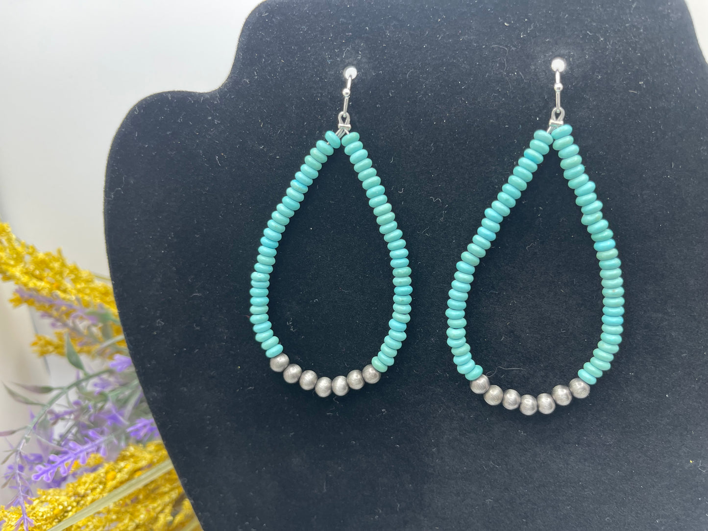 Turquoise Faux Navajo Perl